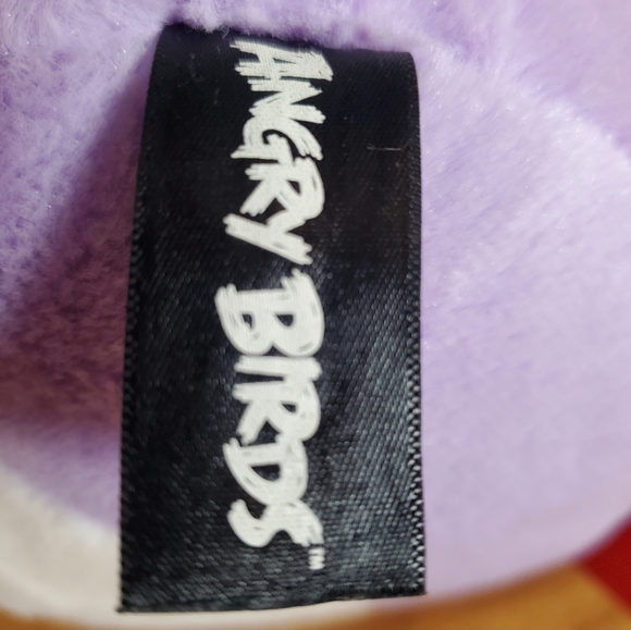 Angry Birds Space Lazer Purple Bird 9" Plush Toy - Picture 6 of 7